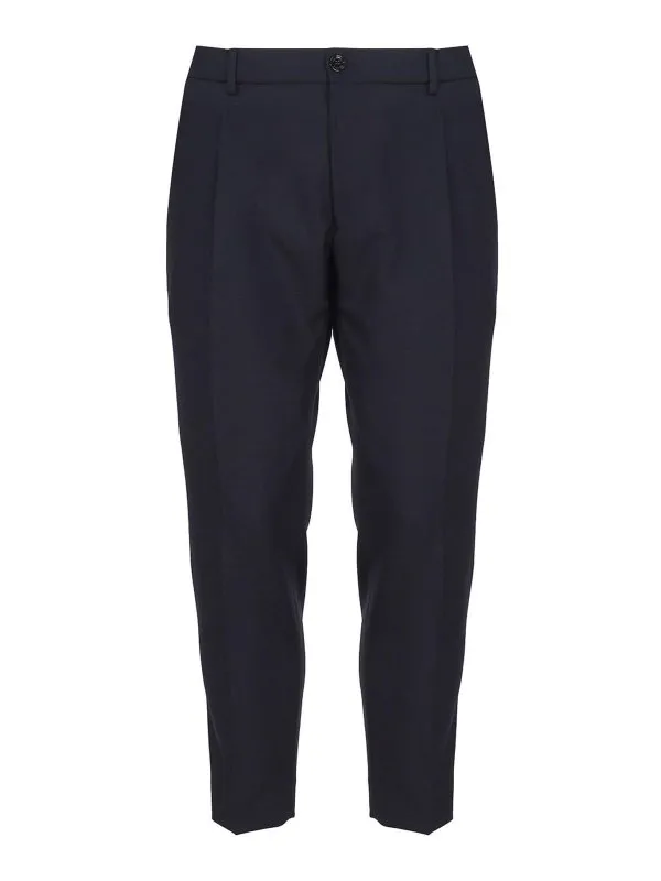 Beable Pantalons Décontractés - Bleu - Bleu | RICCARDOCCWMLW23BLU