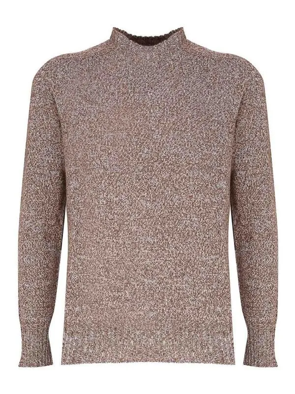 Malo Pull Col Rond - Beige - Marron Clair | UXA249Y1B10EM447