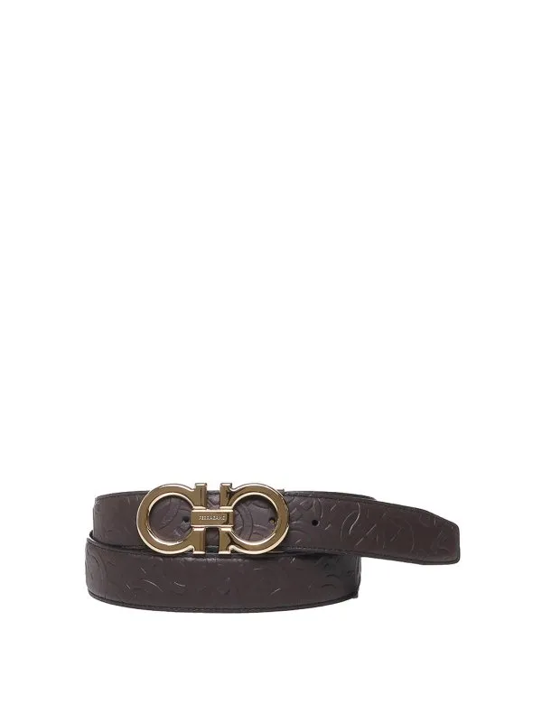 Ferragamo Ceinture - Marron - Marron - Homme | 679710770651082