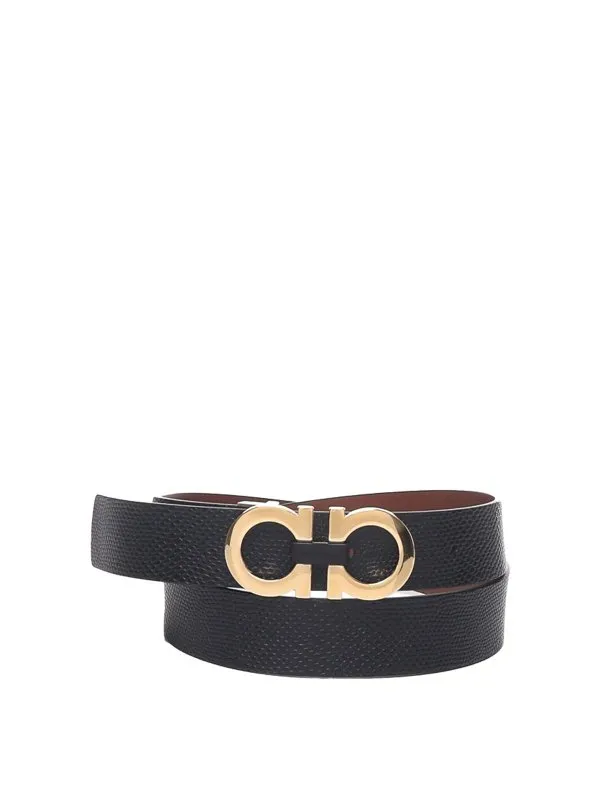 Ferragamo Ceinture - Noir - Noir - Homme | 6787830756229025