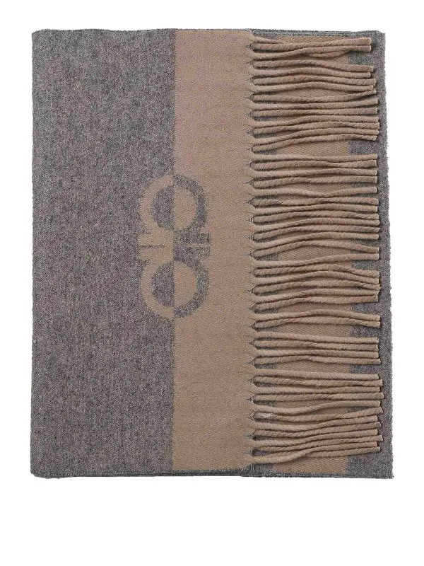 Ferragamo Écharpe - Beige - Beige - Homme | 527941756570011