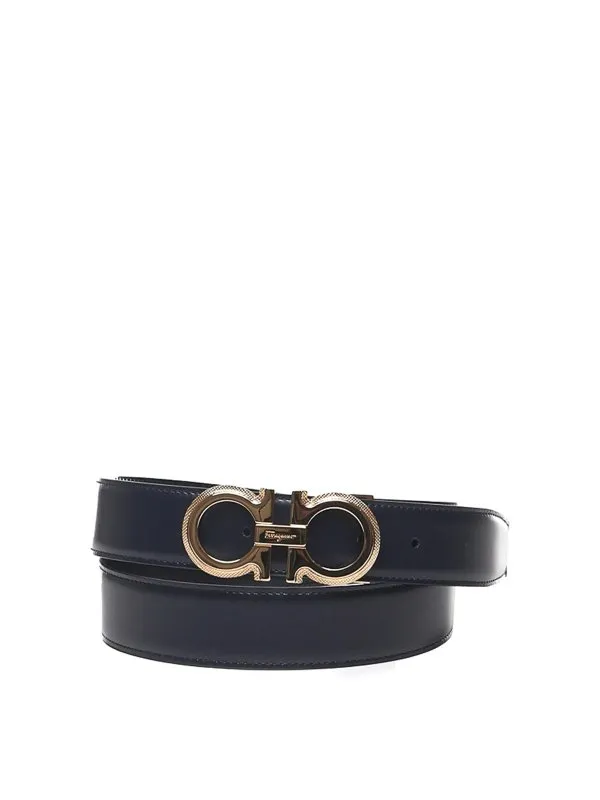 Ferragamo Ceinture - Bleu - Bleu - Homme | 6701410754463001