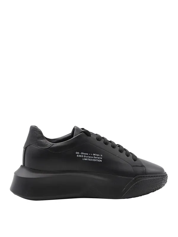 Giuliano Galiano Baskets - Noir - Noir - Homme | NEMESIS2NAPPABLACK
