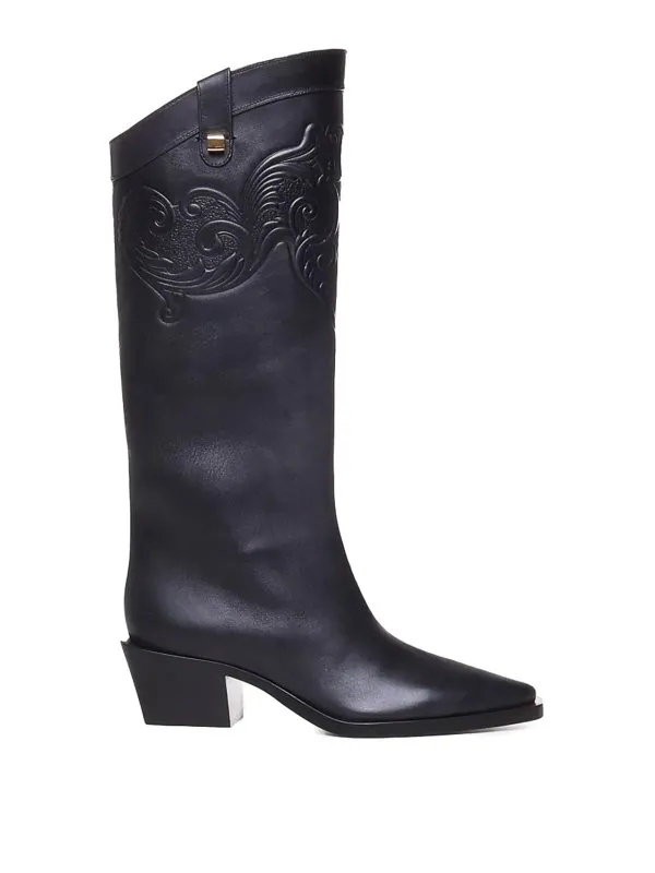 Skorpios Bottes - Sienna - Noir | SIENNANAPPALEATHERVEGGYBLACK