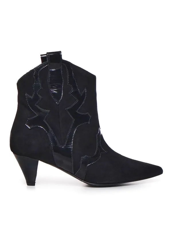 Marc Ellis Bottes - Noir - Noir - Femme | MT240CAMOSCIONERO