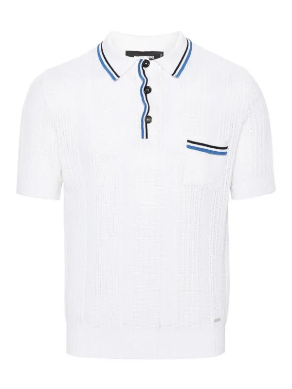 Dsquared2 Pull Col Rond - Blanc - Blanc | S71HA1263D13017962