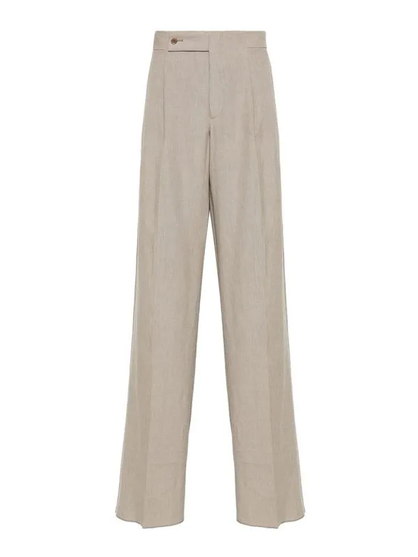 Giorgio Armani Short - Bleu - Beige - Homme | 3WGPP0YNT02K6U6EQ