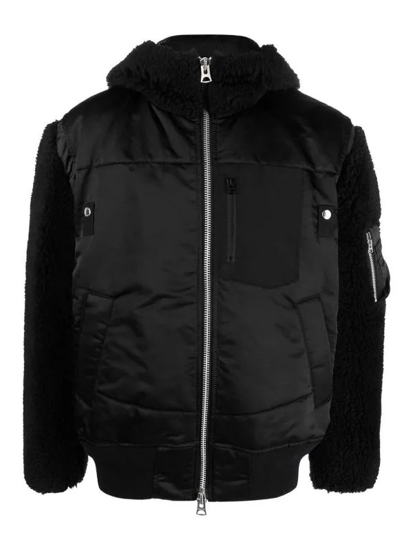 Sacai Veste Casual - Noir - Noir - Homme | 2303220M001