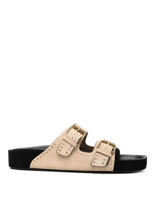 Isabel Marant Sandales - Lennyo - Beige | SD0118FAB2B11S50TF
