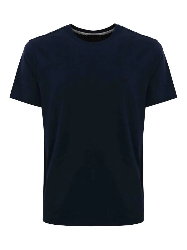 Fay T-Shirt - Bleu - Bleu - Homme | NPMB3481300UCXU806
