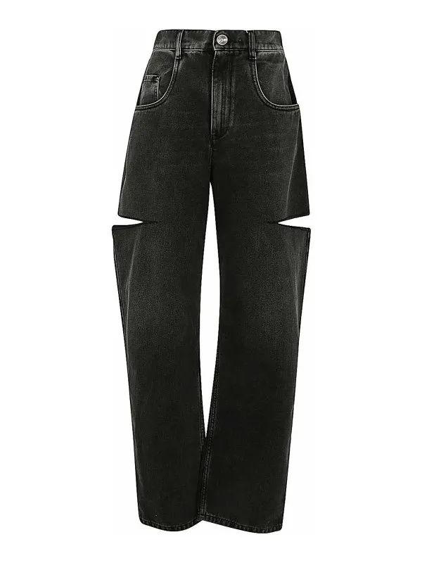 Maison Margiela Jean Droit - Noir - Noir | S51LA0051S30743965