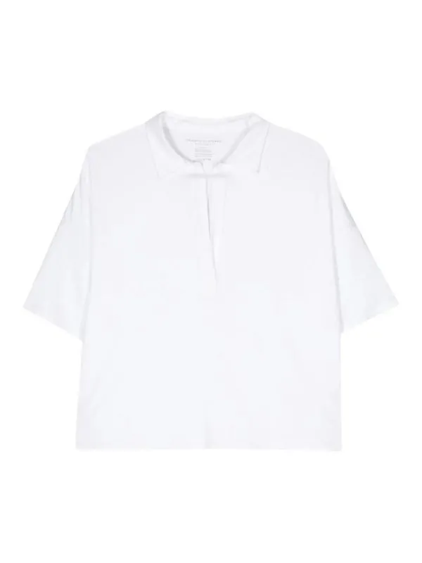 Majestic Filatures Polo - Blanc - Blanc - Femme | E24M001FPO024001