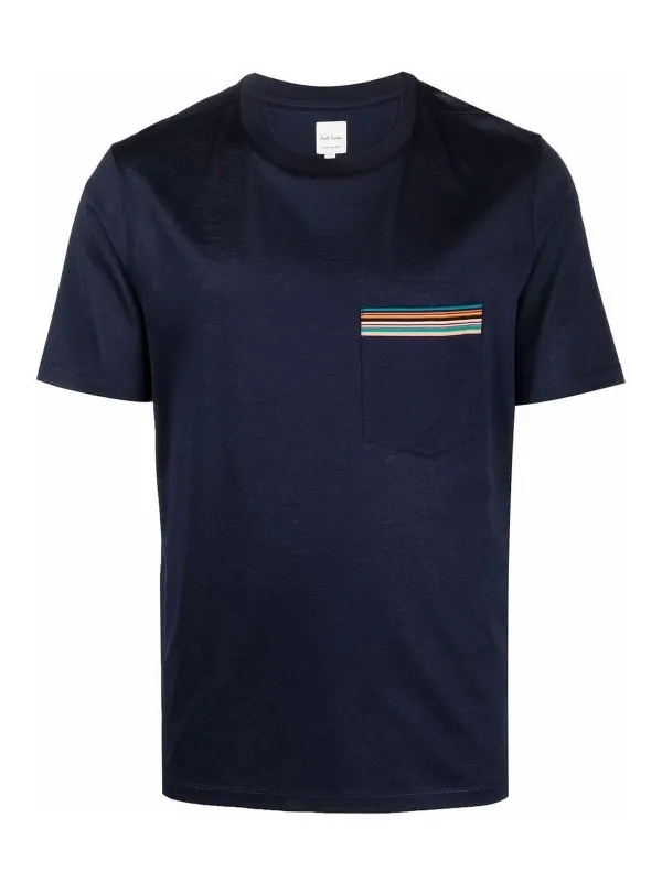 Paul Smith T-Shirt - Bleu - Bleu - Homme | M1R306UH0008849