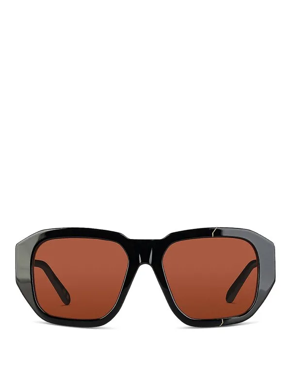 Face.Hide Lunettes De Soleil - Rouge Brun | BROKENCOSMOBORDEAUX