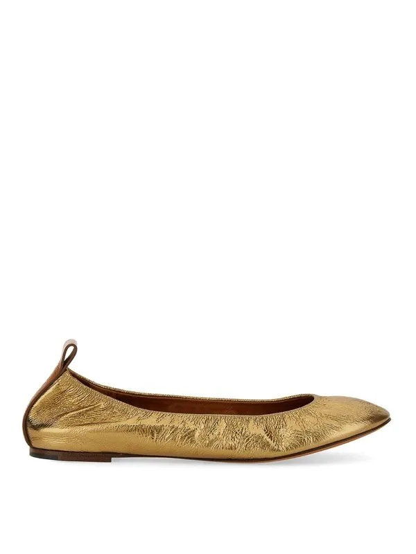 Lanvin Ballerines - Or - Or - Femme | FWBAMB02METAP24M1
