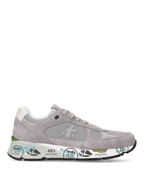 Premiata Baskets - Gris - Gris - Homme | MASEVAR | thebs.com