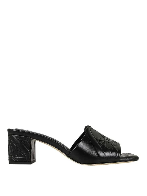 Alexander Mcqueen Sandales - Noir - Noir - Femme | 780713WIEAD1000