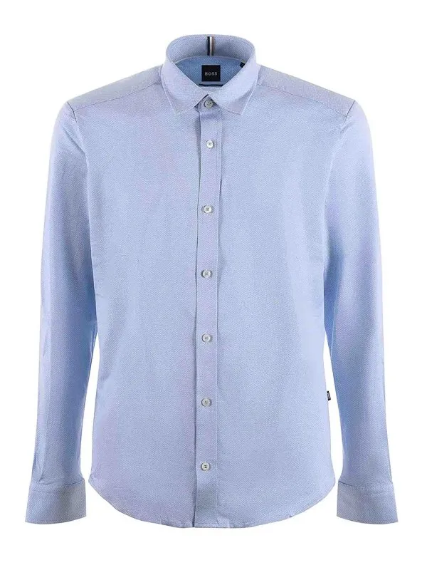 Hugo Boss Chemise - Bleu Clair - Homme | SLIAMKENTC150513781450