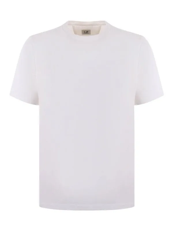 C.P. Company T-Shirt - Blanc - Blanc - Homme | CMTS068A5100W103