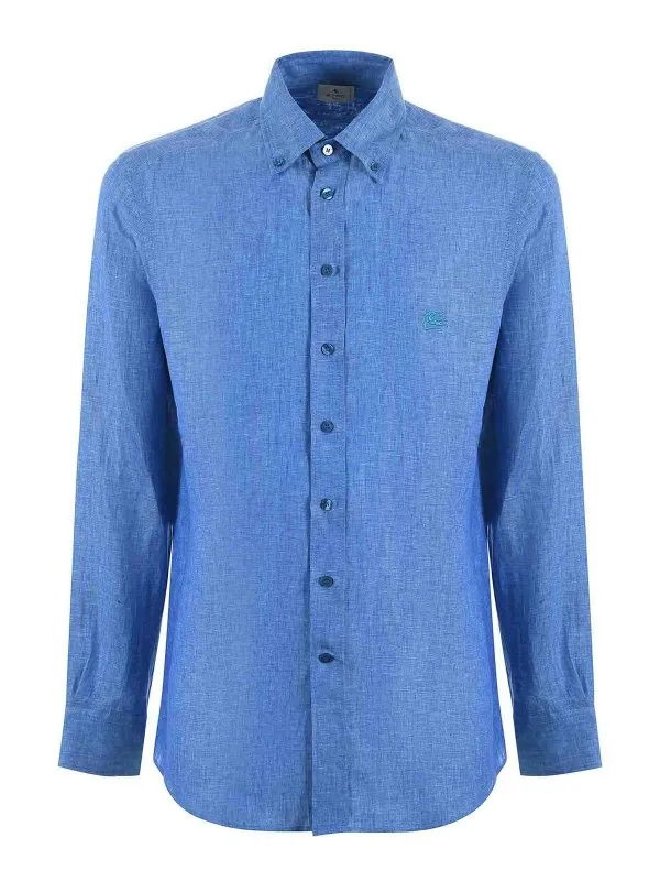 Etro Chemise - Bleu - Bleu - Homme | MRIB000499TU3D1B0322