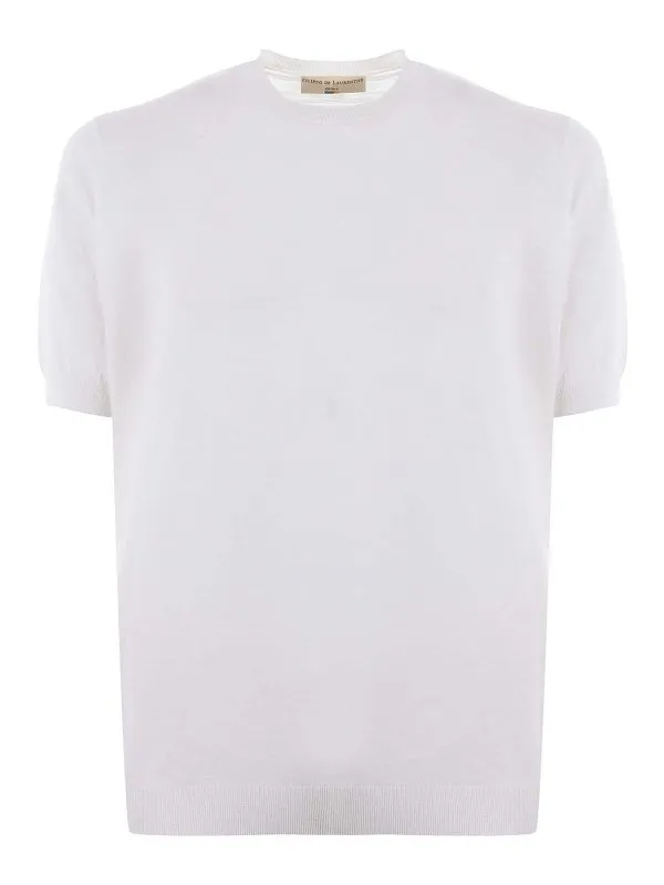 Filippo De Laurentiis T-Shirt - Blanc - Blanc | GC1MCCF18RVU001