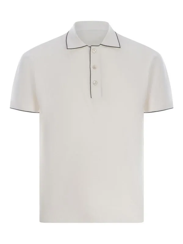 Paolo Pecora Polo - Blanc - Blanc - Homme | A022F1001102