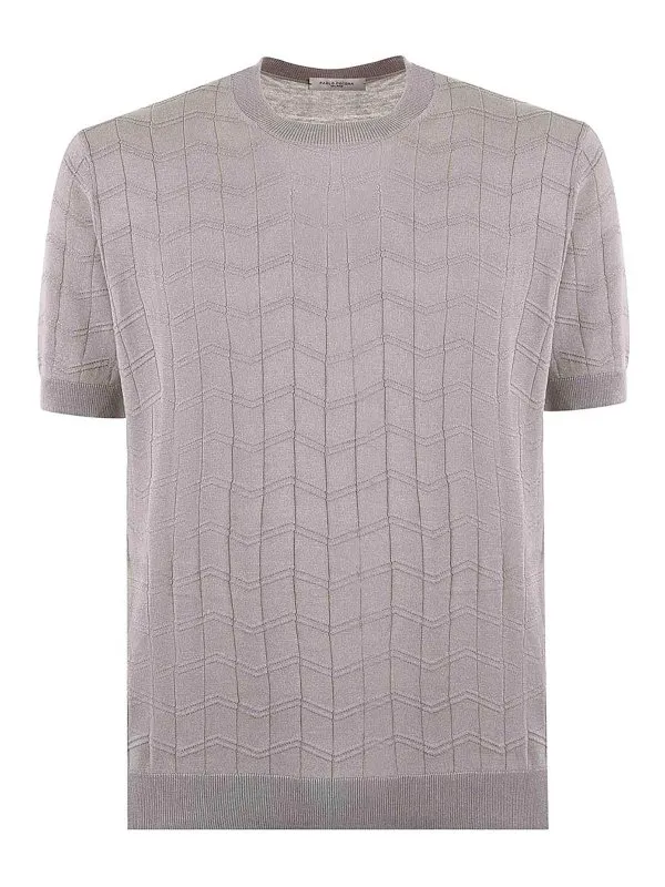 Paolo Pecora T-Shirt - Beige - Beige - Homme | A033F2001420