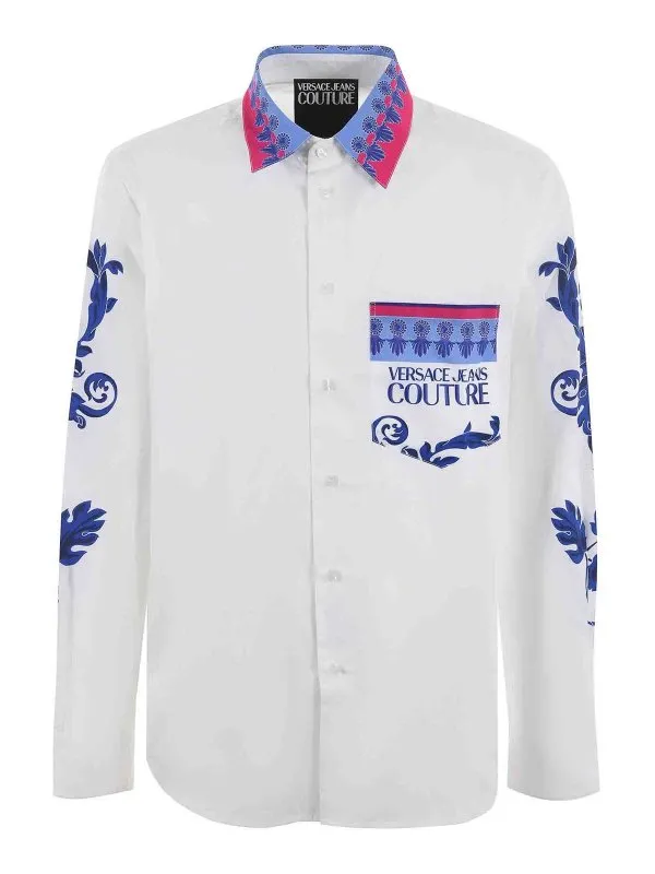 Versace Jeans Couture Jean Droit - Multicolore | 76GAL2RBNS430003