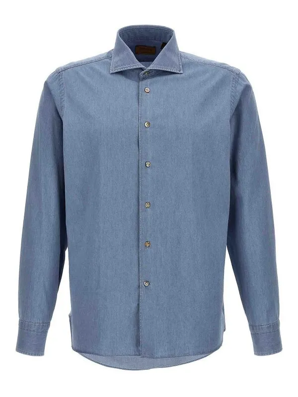 Borriello Napoli Chemise - Bleu Clair - Bleu Clair - Homme | 90953
