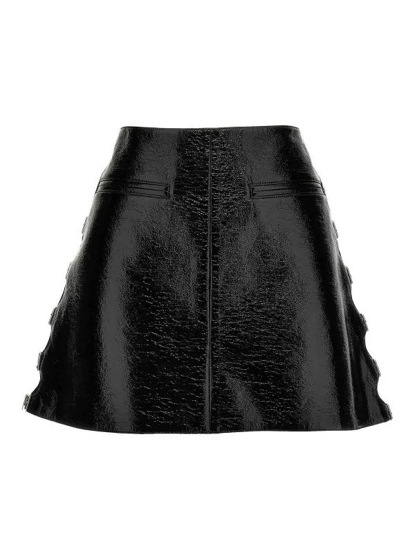 Courreges Mini Jupe - Noir - Noir - Femme | 224CJU169VY00149999