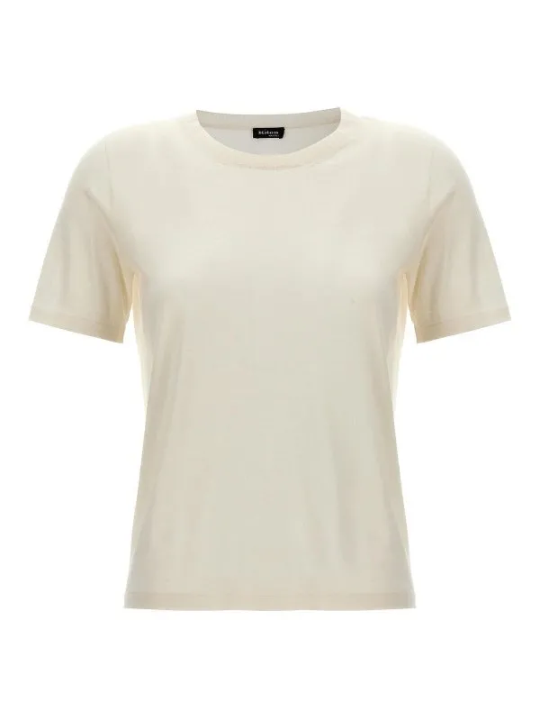Kiton T-Shirt - Blanc - Blanc - Femme | D5770500120001