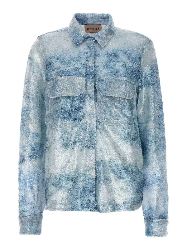 Le Twins Chemise - Daniela - Bleu Clair | DANIELADENIMCELESTE