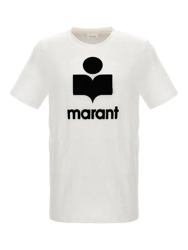 Isabel Marant T-Shirt - Blanc - Blanc | 24PTS0045HAB1N22H20WH