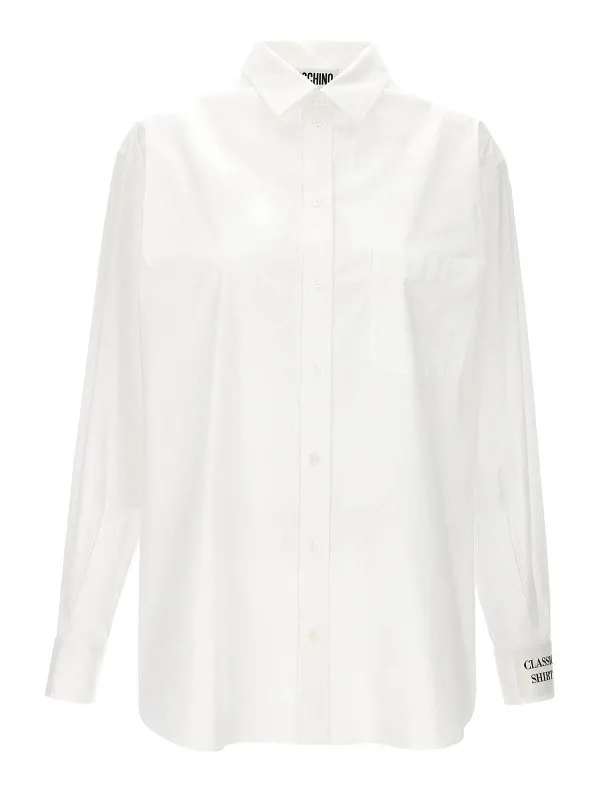 Moschino Chemise - Blanc - Blanc - Femme | 020204310001