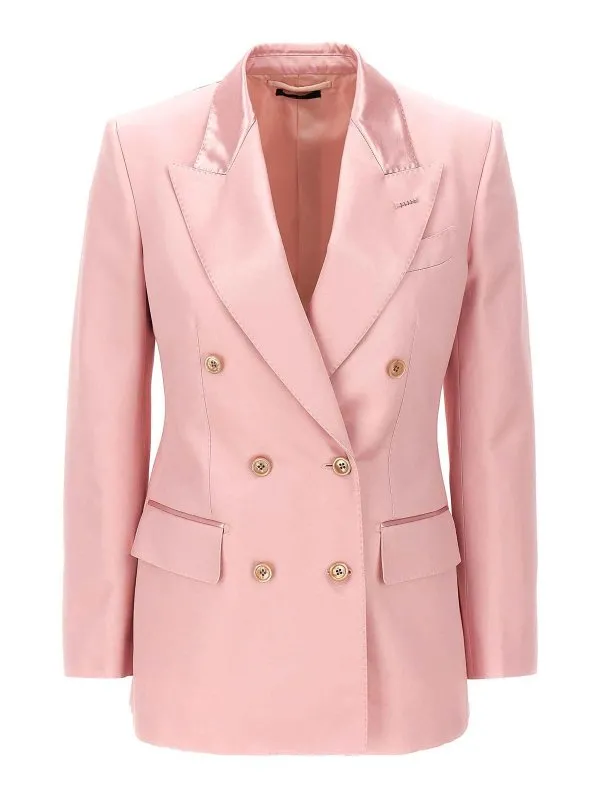 Tom Ford Blazer - Couleur Chair - Femme | GI2971FAX1189DP711