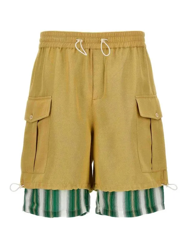 Wales Bonner Short - Beige - Beige - Homme | MS24TR07CO01100