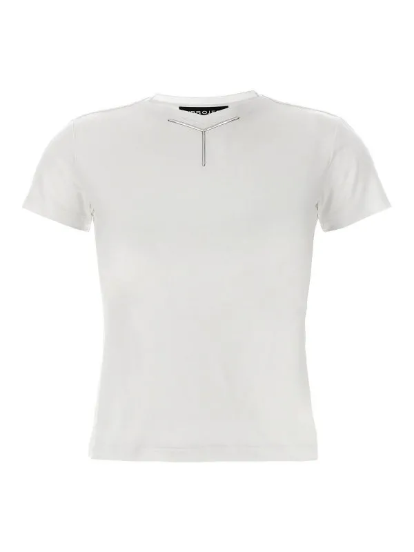 Y/Project T-Shirt - Blanc - Blanc - Femme | 104TO004OPTICWHITE