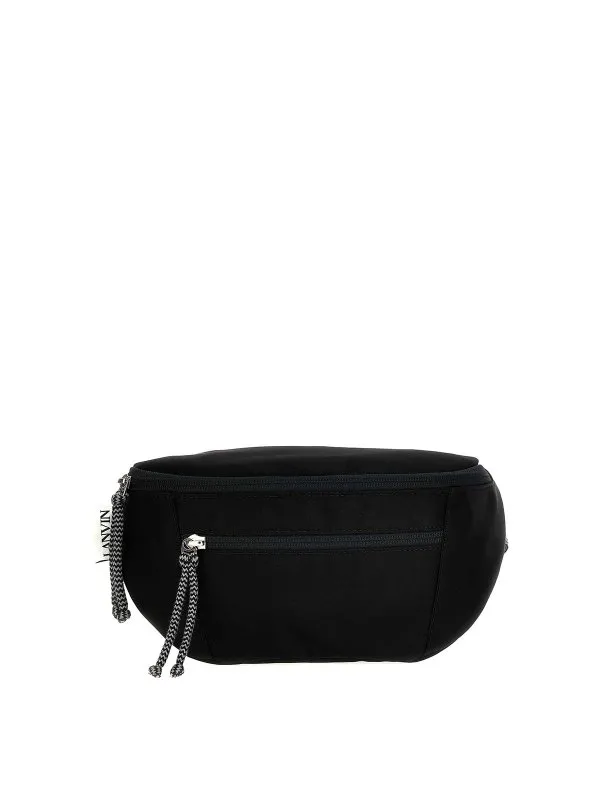 Lanvin Sac Banane - Curb - Noir - Homme | LMBGIB00DAVIA2310