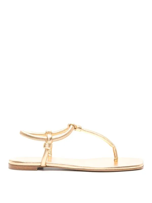 Gianvito Rossi Sandales - Or - Or - Femme | G3239505CUONPSMEKO