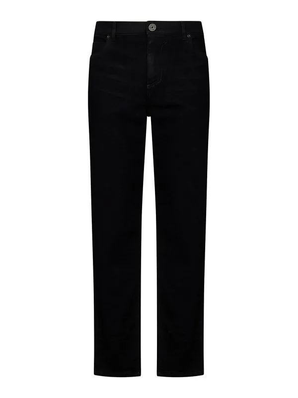 Balmain Jean Bootcut - Noir - Noir - Homme | CH1MI070DD960PA