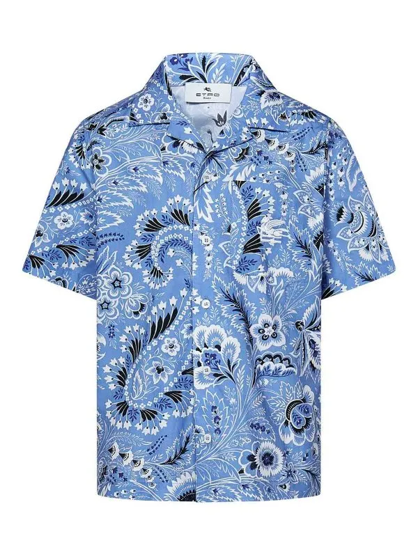Etro Chemise - Bleu Clair - Bleu Clair - Garçon | GU5P01P0417654AV
