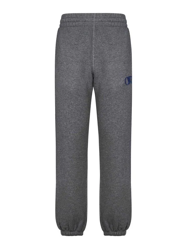 Off-White Pantalons De Sport - Gris - Gris | OWCH006S24FLE0010846