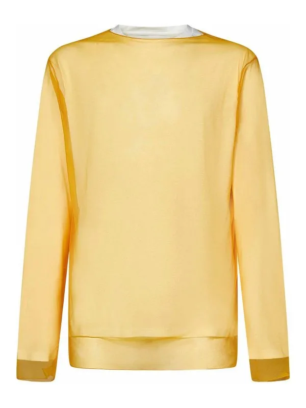 Jil Sander T-Shirt - Jaune - Jaune - Homme | J22FV0110JTN325832