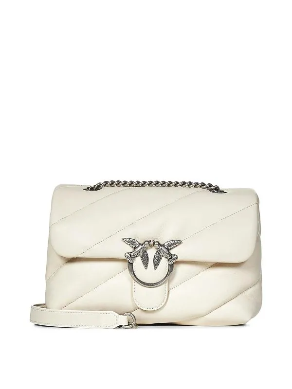 Pinko Sac Porté Épaule - Blanc - Blanc - Femme | 100038A0F2Z14O