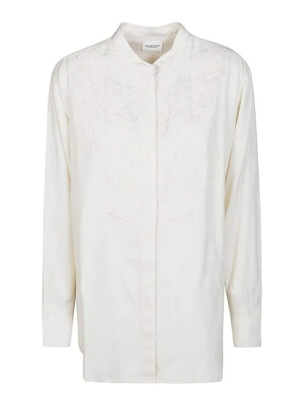 Isabel Marant Etoile Chemise - Beige | 24PHT0316FAB1J04EECRU23EC