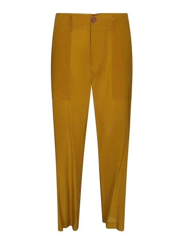 Jejia Pantalons Décontractés - Noir - Jaune - Femme | 2080411837