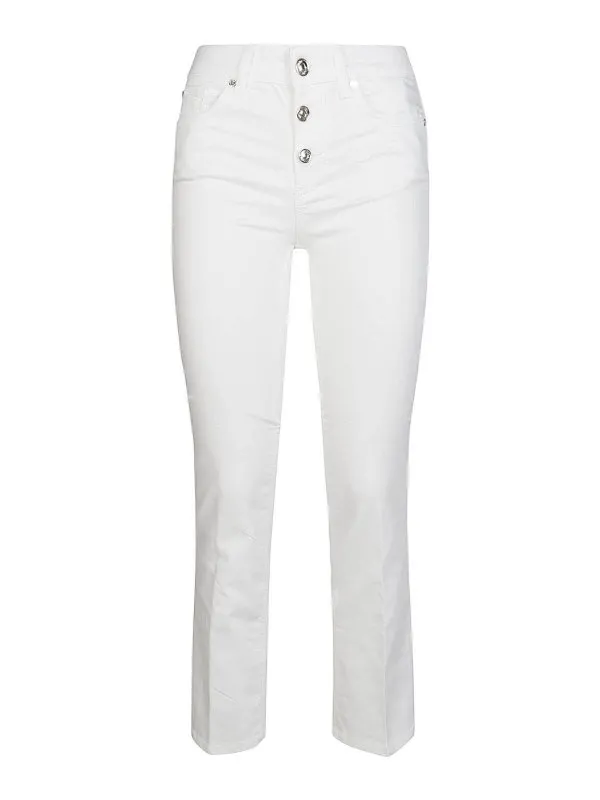 Liu Jo Pantalons Décontractés - Blanc - Blanc | MA4292T714411111