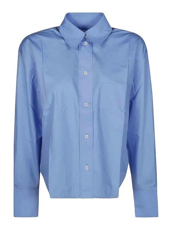 Victoria Beckham Chemise - Bleu Clair | 1124WSH005238AOXFORDBLUE