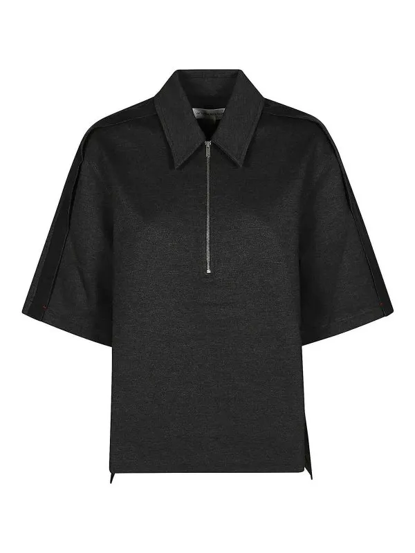 Victoria Beckham Top - Gris | 1124WTP005271ASTEELGREYMELANGE