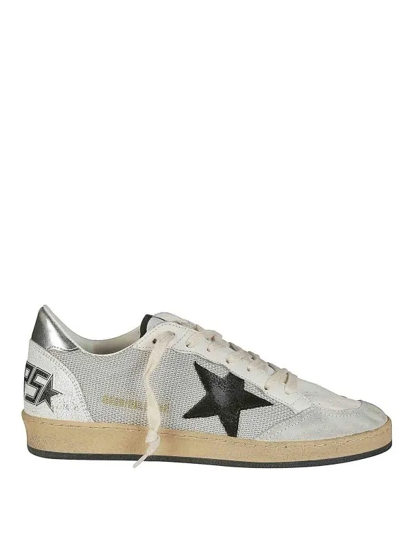Golden Goose Baskets - Ballstar - Blanc | GMF00117F00321581780
